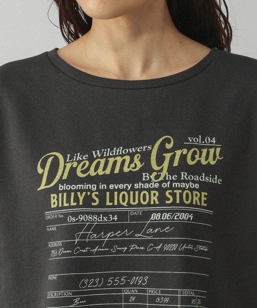 GLOBAL WORK（グローバルワーク）の「フリルプリントスウェットプルオーバー/599584（スウェット・レディース・オフホワイト/ダークグレー/ライトグレー・MEDIUM/LARGE）」の20枚目の写真