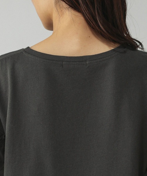 GLOBAL WORK（グローバルワーク）の「フリルプリントスウェットプルオーバー/599584（スウェット・レディース・オフホワイト/ダークグレー/ライトグレー・MEDIUM/LARGE）」の21枚目の写真