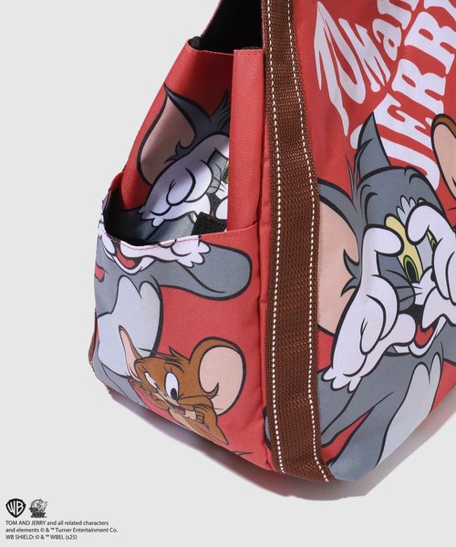 Tom&Jerry(トムアンドジェリー)の「TOM&JERRY バルーントート(トートバッグ・メンズ・グリーン/レッド/ベージュ/オレンジ/ブラック/ベージュ系1・FREE)」の20枚目の写真