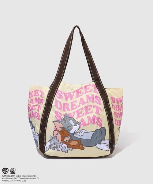 Tom&Jerry(トムアンドジェリー)の「TOM&JERRY バルーントート(トートバッグ・メンズ・グリーン/レッド/ベージュ/オレンジ/ブラック/ベージュ系1・FREE)」の12枚目の写真