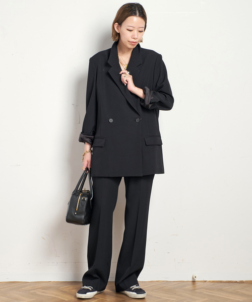 Essential フレアパンツ（スラックス）｜EVERYDAY I LIKE.（エヴリディ