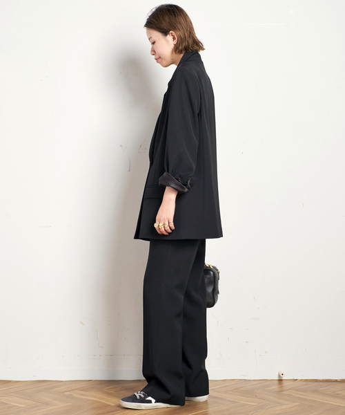 Essential フレアパンツ（スラックス）｜EVERYDAY I LIKE.（エヴリディ