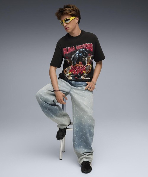 PUMA(プーマ)の「A$AP ROCKY MOTORS TEE 636188-01(Tシャツ/カットソー・メンズ・ブラック・X-LARGE/LARGE/MEDIUM)」の5枚目の写真