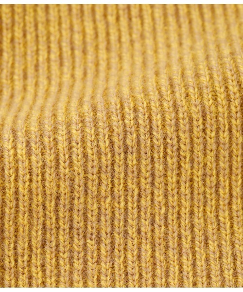 SIPULI(シプリ)の「Colorful Melange 2wayペプラムキャミニット(ニット/セーター・レディース・イエロー/ダークブラウン/グレイッシュベージュ・2)」の10枚目の写真