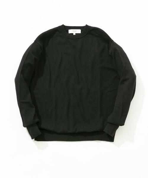URBAN RESEARCH ROSSO MEN（アーバンリサーチロッソメン）の「コットンカシミヤクルーネックニット（ニット/セーター・メンズ・ブルー/グレー/ブラック/アイボリー/グレー系その他・LARGE/MEDIUM）」の3枚目の写真