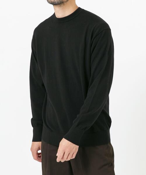 URBAN RESEARCH ROSSO MEN（アーバンリサーチロッソメン）の「コットンカシミヤクルーネックニット（ニット/セーター・メンズ・ブルー/グレー/ブラック/アイボリー/グレー系その他・LARGE/MEDIUM）」の14枚目の写真