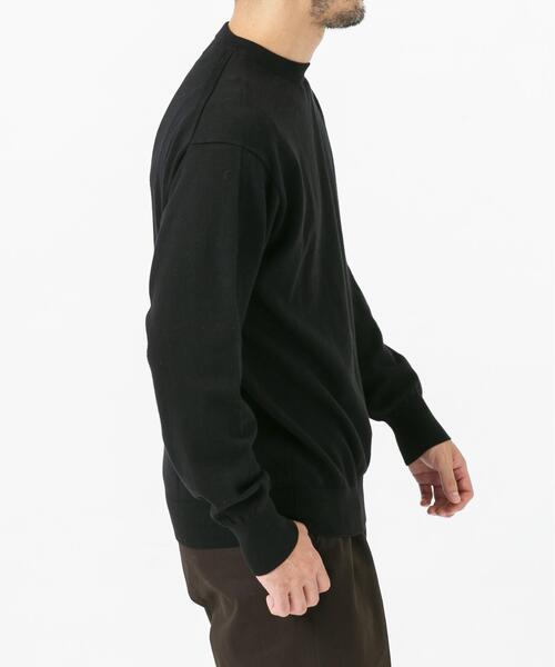 URBAN RESEARCH ROSSO MEN（アーバンリサーチロッソメン）の「コットンカシミヤクルーネックニット（ニット/セーター・メンズ・ブルー/グレー/ブラック/アイボリー/グレー系その他・LARGE/MEDIUM）」の15枚目の写真