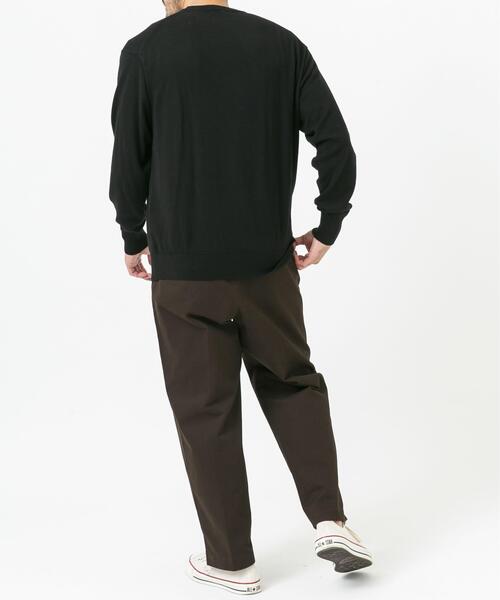 URBAN RESEARCH ROSSO MEN（アーバンリサーチロッソメン）の「コットンカシミヤクルーネックニット（ニット/セーター・メンズ・ブルー/グレー/ブラック/アイボリー/グレー系その他・LARGE/MEDIUM）」の19枚目の写真