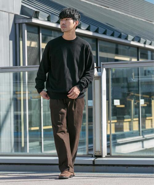 URBAN RESEARCH ROSSO MEN（アーバンリサーチロッソメン）の「コットンカシミヤクルーネックニット（ニット/セーター・メンズ・ブルー/グレー/ブラック/アイボリー/グレー系その他・LARGE/MEDIUM）」の22枚目の写真