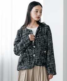 レトロ」に該当するノーカラージャケットファッション通販 - ZOZOTOWN