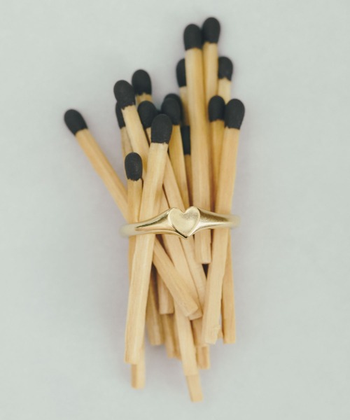 TEN.（テン）の「18KGP タイニーハートリング（リング・レディース・ゴールド・#1/#3/#5/#7/#9/#11/#13/#15）」の2枚目の写真