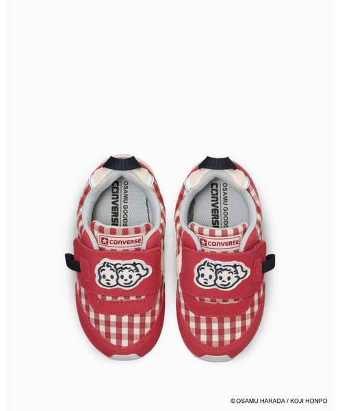 CONVERSE ALL STAR(コンバースオールスター)の「BABY RS / OSAMU GOODS / ベビー RS / オサムグッズ(スニーカー・キッズ・レッド・13.0cm/17.0cm/16.5cm/16.0cm/15.5cm/15.0cm/14.5cm/14.0cm/13.5cm)」の10枚目の写真