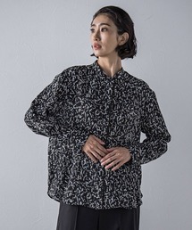 la.f… | 幾何ドット柄ブリントブラウス≪洗濯機で洗える≫(シャツ/ブラウス)