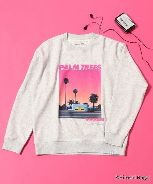 セール】永井博コラボ/スウェットプルオーバー/601527（Tシャツ