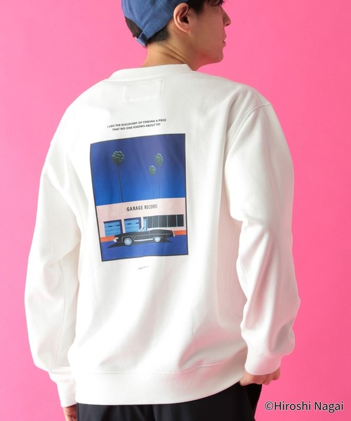 GLOBAL WORK(グローバルワーク)の「永井博コラボ/スウェットプルオーバー/601527(Tシャツ/カットソー・メンズ・ダークブラウン/その他2/グレー系その他4/ダークグレー/その他1/ブラック・LARGE/SMALL/MEDIUM)」の8枚目の写真