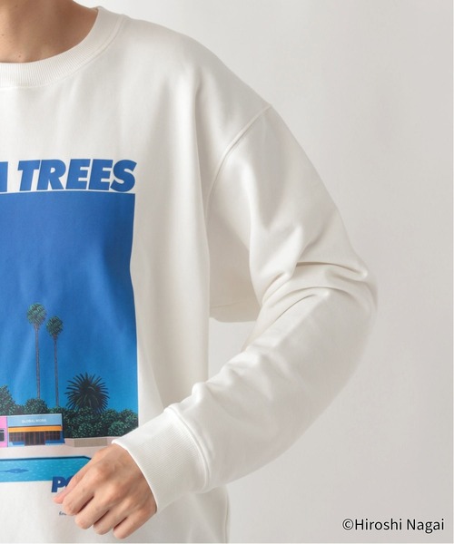 GLOBAL WORK(グローバルワーク)の「永井博コラボ/スウェットプルオーバー/601527(Tシャツ/カットソー・メンズ・ダークブラウン/その他2/グレー系その他4/ダークグレー/その他1/ブラック・LARGE/SMALL/MEDIUM)」の14枚目の写真