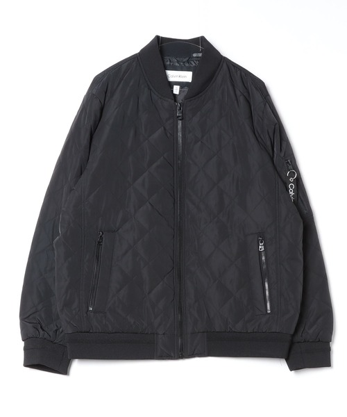 セール】Calvin Klein / カルバンクライン QUILTED BASEBALL JACKET