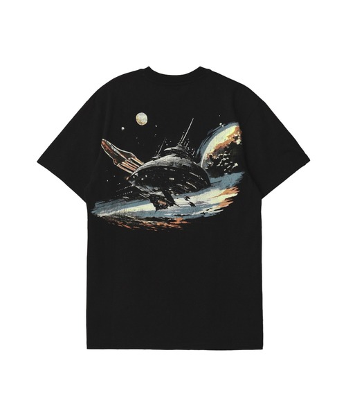 BILLIONAIRE BOYS CLUB（ビリオネア・ボーイズ・クラブ）の「BILLIONAIRE BOYS CLUB RUNNER HEAVYWT WASHED OVSIZ 851-1308（Tシャツ/カットソー・メンズ・ホワイト/ブラック・S/L/M）」の3枚目の写真