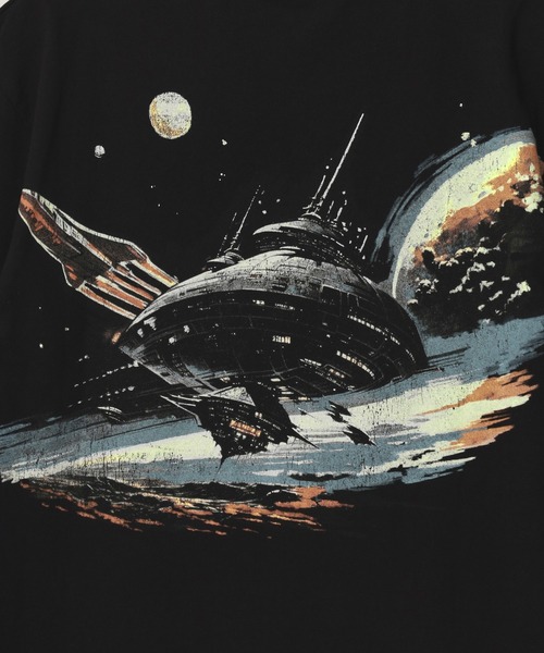 BILLIONAIRE BOYS CLUB（ビリオネア・ボーイズ・クラブ）の「BILLIONAIRE BOYS CLUB RUNNER HEAVYWT WASHED OVSIZ 851-1308（Tシャツ/カットソー・メンズ・ホワイト/ブラック・S/L/M）」の10枚目の写真