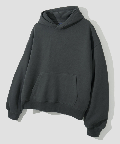 AGOD（エージーオーディー）の「バックシャーリング裏起毛フードTシャツ[チャコール]（パーカー・レディース・その他・SMALL/MEDIUM/LARGE）」の14枚目の写真