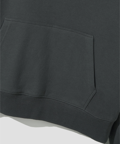 AGOD（エージーオーディー）の「バックシャーリング裏起毛フードTシャツ[チャコール]（パーカー・レディース・その他・SMALL/MEDIUM/LARGE）」の9枚目の写真