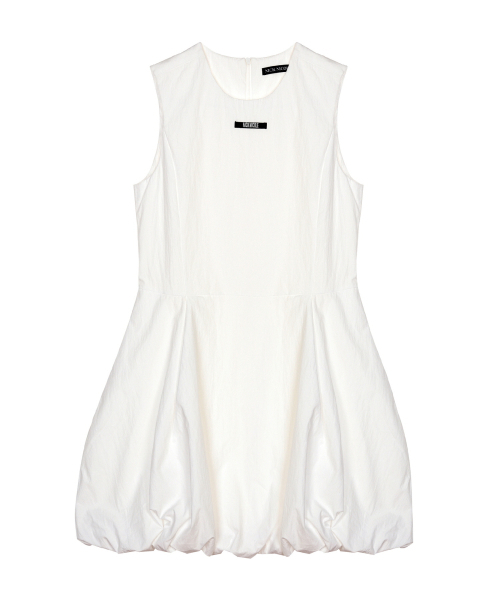 NICK&NICOLE（ニックアンドニコール）の「MINI BALLON SLEEVELESS DRESS_WHITE（ワンピース・レディース・ホワイト・FREE）」の4枚目の写真