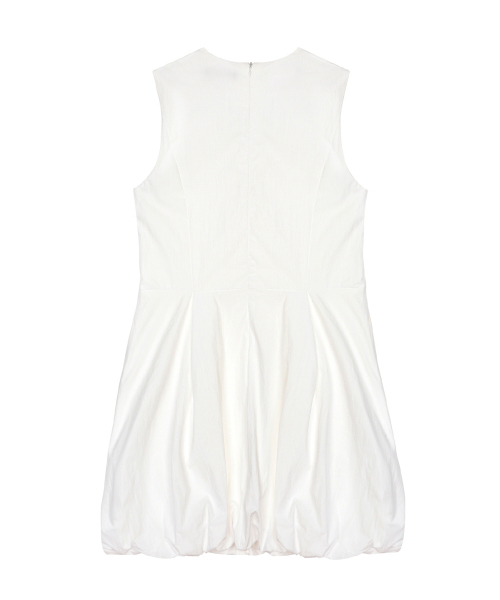 NICK&NICOLE（ニックアンドニコール）の「MINI BALLON SLEEVELESS DRESS_WHITE（ワンピース・レディース・ホワイト・FREE）」の5枚目の写真