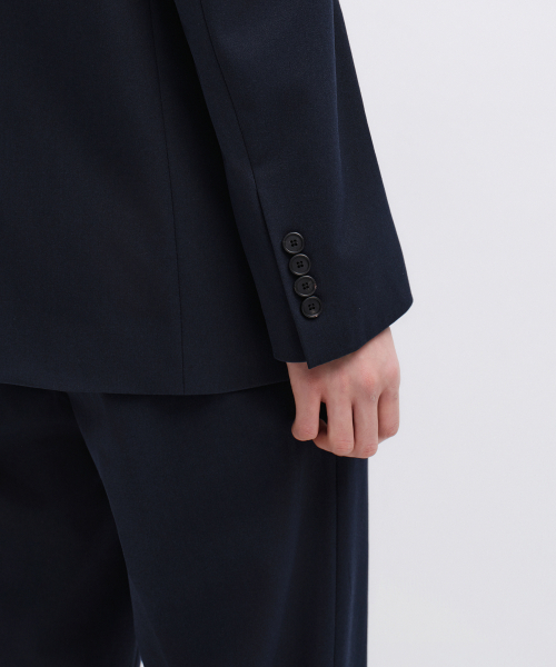 MUSINSA STANDARD（ムシンサスタンダード）の「ベーシックブレザー【ネイビー】（テーラードジャケット・メンズ・その他・X-LARGE/XX-LARGE/MEDIUM/LARGE）」の6枚目の写真