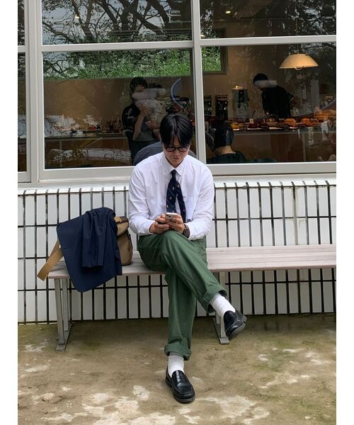 MUSINSA STANDARD（ムシンサスタンダード）の「ベーシックブレザー【ネイビー】（テーラードジャケット・メンズ・その他・X-LARGE/XX-LARGE/MEDIUM/LARGE）」の10枚目の写真