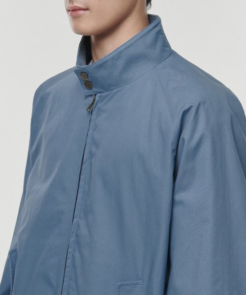 MUSINSA STANDARD（ムシンサスタンダード）の「コットンヘリンボーンジャケット [グレーシュブルー]（ブルゾン・メンズ・その他・MEDIUM/LARGE/X-LARGE/XX-LARGE）」の5枚目の写真