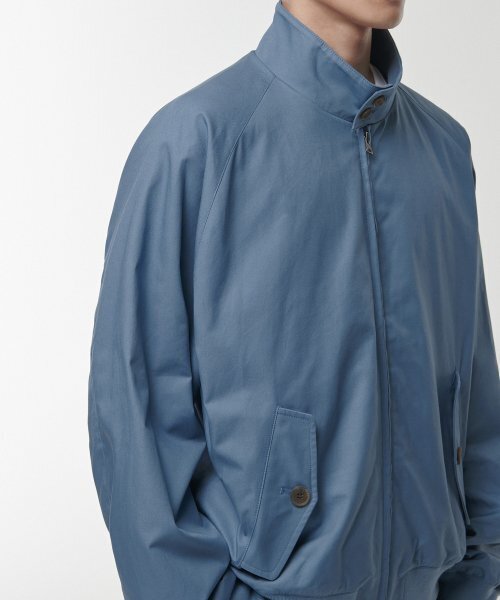 MUSINSA STANDARD（ムシンサスタンダード）の「コットンヘリンボーンジャケット [グレーシュブルー]（ブルゾン・メンズ・その他・MEDIUM/LARGE/X-LARGE/XX-LARGE）」の8枚目の写真