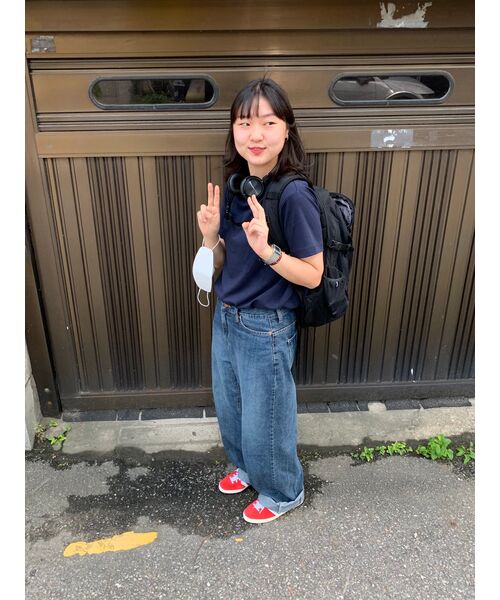 MUSINSA STANDARD WOMAN（ムシンサスタンダードウーマン）の「ウィメンズベーシッククルーネックTシャツ[ダークネイビー]（Tシャツ/カットソー・レディース・その他・SMALL/MEDIUM/X-SMALL/X-LARGE/LARGE）」の11枚目の写真