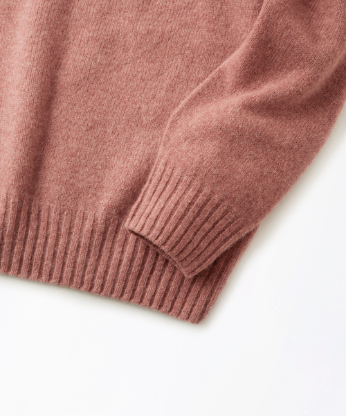 OUTSTANDING(アウトスタンディング)の「PURE WOOL WHOLEGARMENT KNIT_PINK(ニット/セーター・メンズ・その他・SMALL/MEDIUM/LARGE)」の4枚目の写真