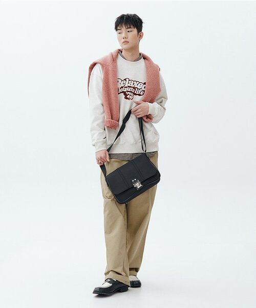 OUTSTANDING(アウトスタンディング)の「PURE WOOL WHOLEGARMENT KNIT_PINK(ニット/セーター・メンズ・その他・SMALL/MEDIUM/LARGE)」の15枚目の写真