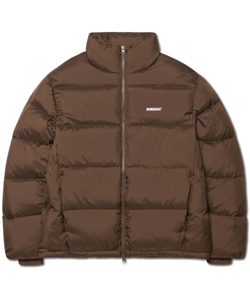 NOMANUAL(NOMANUAL)の「COZY DUCK DOWN - MATTE BROWN(ダウンジャケット/コート・レディース・その他・SMALL/MEDIUM/LARGE/X-LARGE)」の1枚目の写真