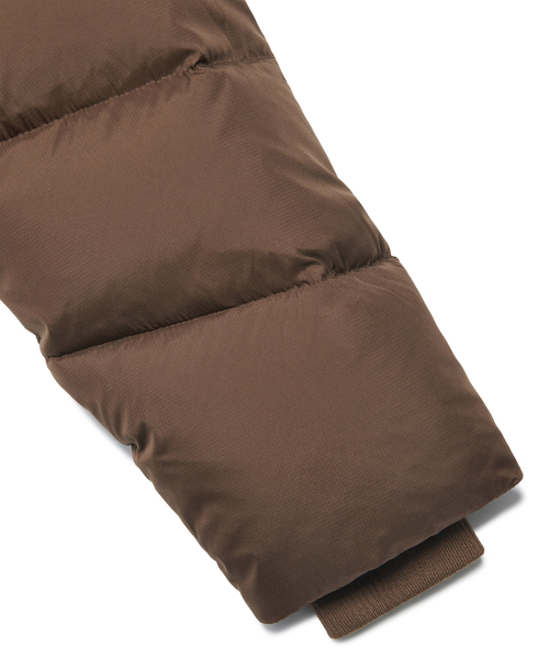 NOMANUAL(NOMANUAL)の「COZY DUCK DOWN - MATTE BROWN(ダウンジャケット/コート・レディース・その他・SMALL/MEDIUM/LARGE/X-LARGE)」の8枚目の写真