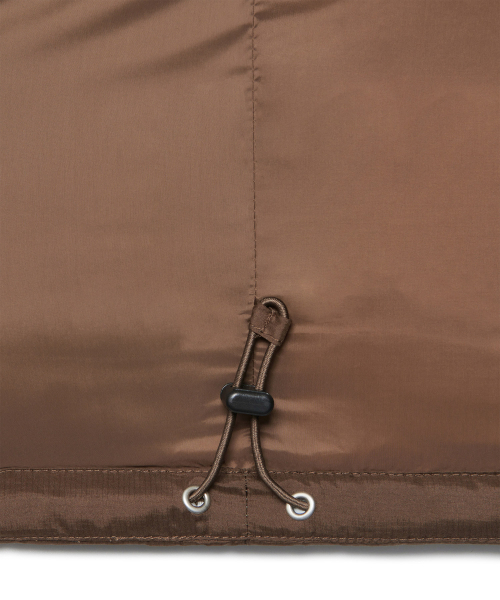 NOMANUAL(NOMANUAL)の「COZY DUCK DOWN - MATTE BROWN(ダウンジャケット/コート・レディース・その他・SMALL/MEDIUM/LARGE/X-LARGE)」の9枚目の写真
