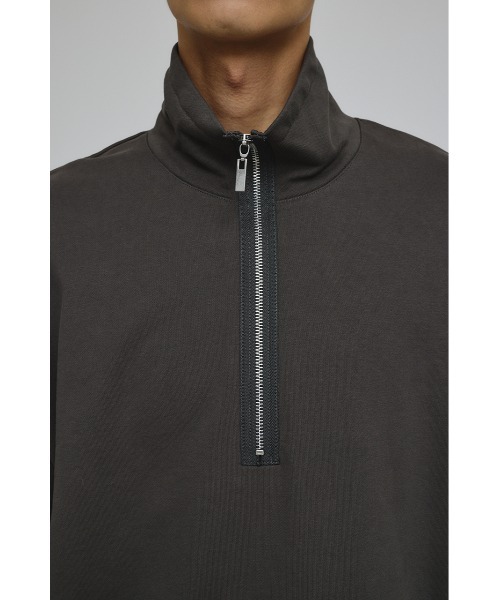 STYLEMIXER（スタイルミキサー）の「レイヤードハーフジップスウェット（スウェット・メンズ・グレー/ベージュ/ネイビー・MEDIUM/LARGE）」の12枚目の写真