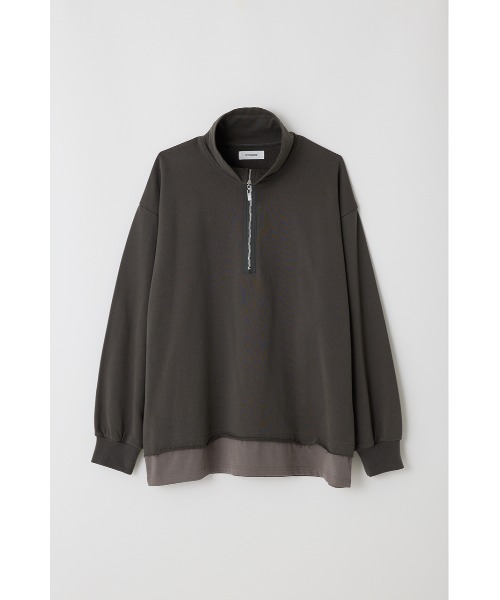 STYLEMIXER（スタイルミキサー）の「レイヤードハーフジップスウェット（スウェット・メンズ・グレー/ベージュ/ネイビー・MEDIUM/LARGE）」の14枚目の写真