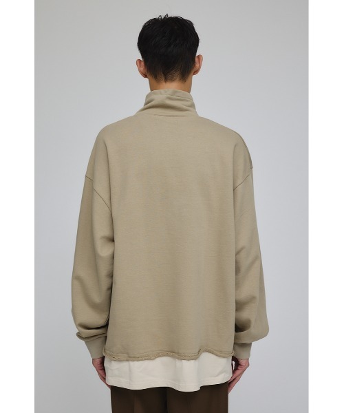 STYLEMIXER（スタイルミキサー）の「レイヤードハーフジップスウェット（スウェット・メンズ・グレー/ベージュ/ネイビー・MEDIUM/LARGE）」の21枚目の写真