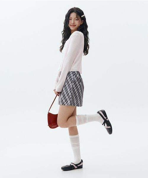 ROSEFRANTZ（ロゼフランツ）の「Linen Knit Cardigan [Pink]（カーディガン/ボレロ・レディース・PINK・FREE）」の4枚目の写真