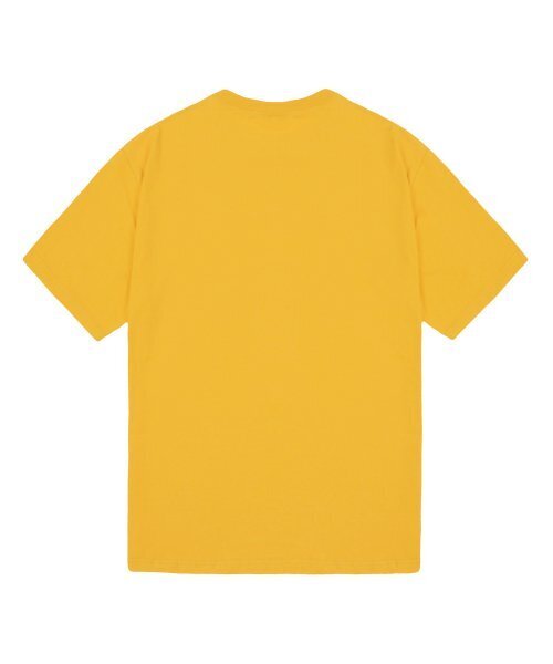 GRAVER（グレーバー）の「[ユニセックス]ドローイングスマイルクラウドロゴ半袖Tシャツ_マスタード（Tシャツ/カットソー・レディース・マスタード・LARGE/MEDIUM/SMALL/X-LARGE）」の5枚目の写真
