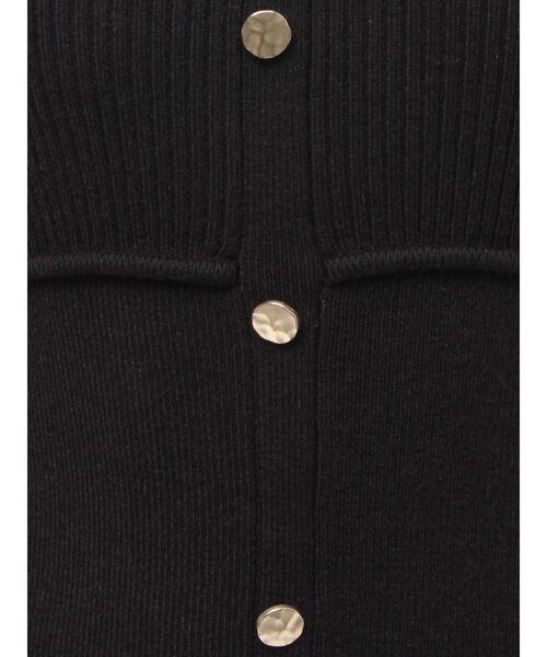 RESEXXY（リゼクシー）の「ゴールドボタンタイトニットワンピース（ワンピース・レディース・オレンジ/ミント/ブラック/ブルー・FREE）」の22枚目の写真