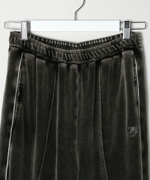 niko and...(ニコアンド)の「【WILLIAM B.ELIOTT】ベロアパンツ(スウェットパンツ・レディース・チャコール/パープル・MEDIUM/LARGE)」の20枚目の写真