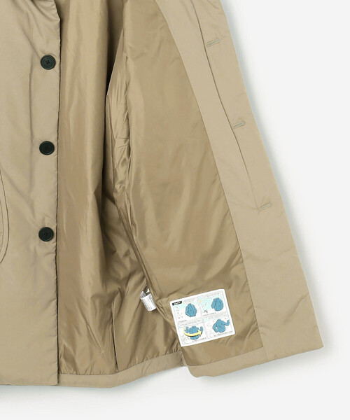 ORCIVAL（オーシバル）の「ORCIVAL | スタンドカラー中綿ロングブルゾン WOMEN（その他アウター・レディース・ブラック・1）」の8枚目の写真