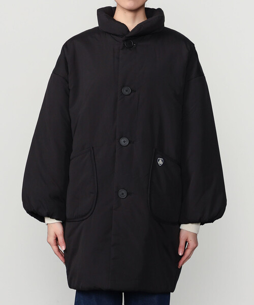 ORCIVAL（オーシバル）の「ORCIVAL | スタンドカラー中綿ロングブルゾン WOMEN（その他アウター・レディース・ブラック・1）」の19枚目の写真