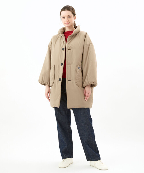 ORCIVAL | スタンドカラー中綿ロングブルゾン WOMEN（その他アウター