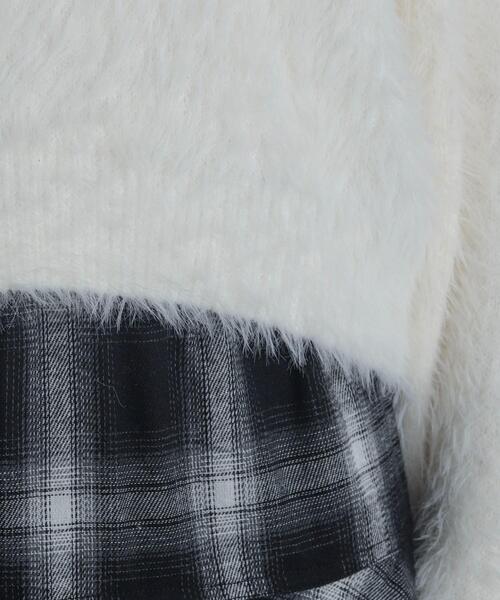 WEGO(ウィゴー)の「WEGO/シャギーニットプルオーバー(ニット/セーター・レディース・ホワイト系その他5/オフホワイト・FREE)」の7枚目の写真