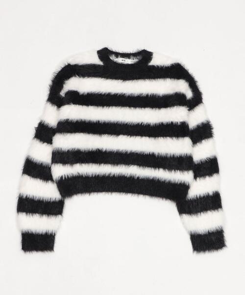 WEGO(ウィゴー)の「WEGO/シャギーニットプルオーバー(ニット/セーター・レディース・ホワイト系その他5/オフホワイト・FREE)」の22枚目の写真