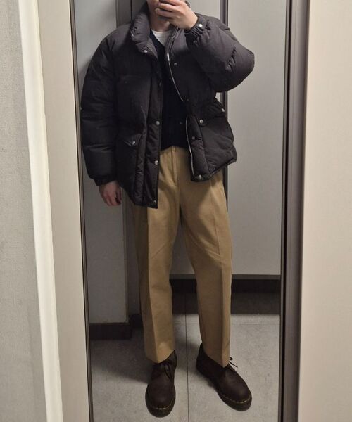 DRAW FIT（ドローフィット）の「テーパードバンディングチノパンツ[ベージュ]（その他パンツ・メンズ・その他・MEDIUM/LARGE/X-LARGE）」の6枚目の写真